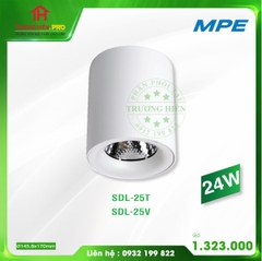 ĐÈN DOWNLIGHT TRÒN LẮP NỔI 25W MPE