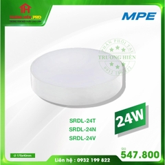 ĐÈN  MPE DOWNLIGHT NỔI TRÀN VIỀN SRDL-24W MPE