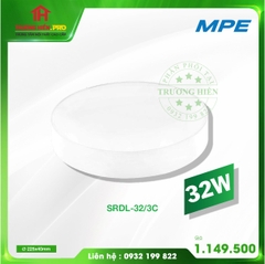ĐÈN MPE  DOWNLIGHT NỔI TRÀN VIỀN 3 CHẾ ĐỘ MÀU SRDL-32W MPE