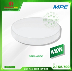 ĐÈN DOWNLIGHT  MPE NỔI TRÀN VIỀN 3 CHẾ ĐỘ MÀU SRDL-48W MPE