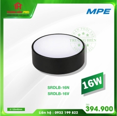 ĐÈN DOWNLIGHT  MPE NỔI TRÀN VIỀN SRDLB-16W MPE