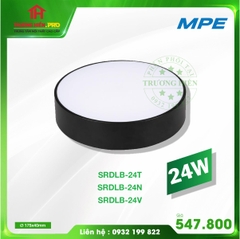 ĐÈN DOWNLIGHT NỔI TRÀN VIỀN SRDLB-24W MPE