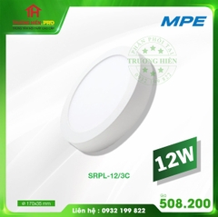 ĐÈN LED PANEL TRÒN NỔI 3 MÀU SRPL-12W MPE