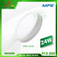 ĐÈN LED PANEL TRÒN NỔI 3 MÀU SRPL-24W MPE