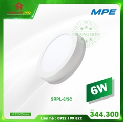 ĐÈN LED PANEL TRÒN NỔI 3 MÀU SRPL-6W MPE