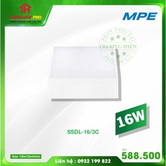 ĐÈN DOWNLIGHT VUÔNG NỔI TRÀN VIỀN 3 CHẾ ĐỘ MÀU SSDL-16W MPE