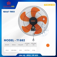 QUẠT TREO SENKO MODEL TC1882