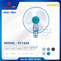 QUẠT TREO SENKO MODEL TC1626 