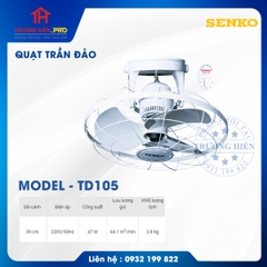 QUẠT ĐẢO TRẦN SENKO MODEL- TD105