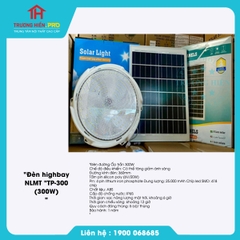Đèn highbay năng lượng mặt trời TP-300 (300W)