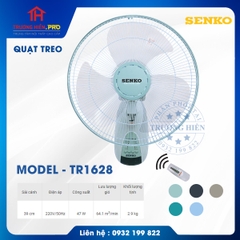 QUẠT TREO SENKO CÓ REMOTE MODEL TR1628