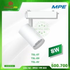 ĐÈN LED CHIẾU ĐIỂM THANH RAY 8W TRACK SPOTLIGHT MPE