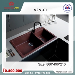 CHẬU RỬA CHÉN VIỆT MỸ V2N-01