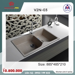 CHẬU RỬA CHÉN VIỆT MỸ V2N-03