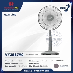  QUẠT LỬNG ASIA VY358790 MÀU XÁM