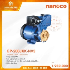 MÁY BƠM ĐẨY CAO PANASONIC  GP-200JXK-NV5