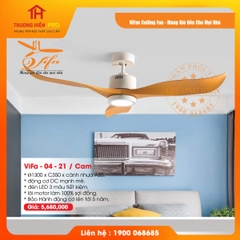 QUẠT TRẦN ĐÈN VIFAN CEILING VIFA 04 - 21/ CAM