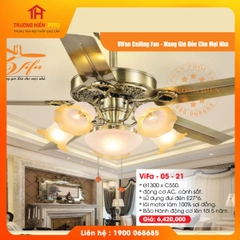 QUẠT TRẦN ĐÈN VIFAN CEILING VIFA 05 - 21