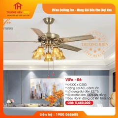 QUẠT TRẦN ĐÈN VIFAN CEILING VIFA 06