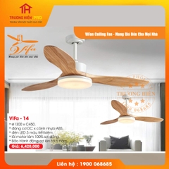 QUẠT TRẦN ĐÈN VIFAN CEILING VIFA 14