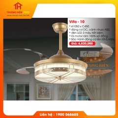 QUẠT TRẦN ĐÈN VIFAN CEILING VIFA 10