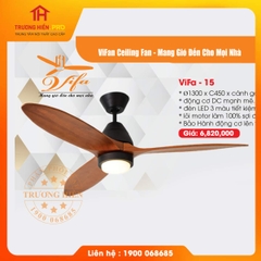 QUẠT TRẦN ĐÈN VIFAN CEILING VIFA 15