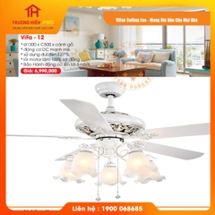 QUẠT TRẦN ĐÈN VIFAN CEILING VIFA 12