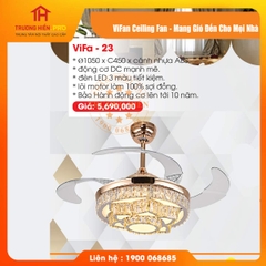 QUẠT TRẦN ĐÈN VIFAN CEILING VIFA 23