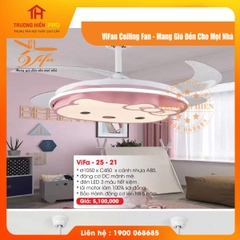 QUẠT TRẦN ĐÈN VIFAN CEILING VIFA 25-21