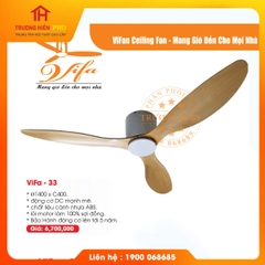 QUẠT TRẦN ĐÈN VIFAN CEILING VIFA 33