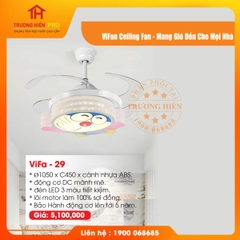 QUẠT TRẦN ĐÈN VIFAN CEILING VIFA 29