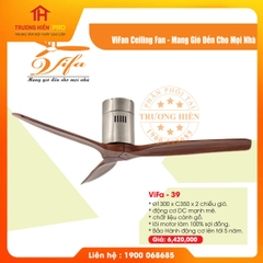 QUẠT TRẦN ĐÈN VIFA CEILING VIFA 39