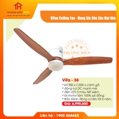 QUẠT TRẦN ĐÈN VIFAN CEILING VIFA 38