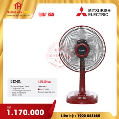 QUẠT BÀN MITSUBISHI D12-GA