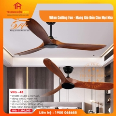 QUẠT TRẦN ĐÈN VIFAN CEILING VIFA 43