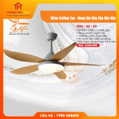 QUẠT TRẦN ĐÈN VIFAN CEILING VIFA 62 - 63