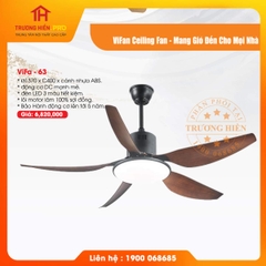 QUẠT TRẦN ĐÈN VIFAN CEILING VIFA 63