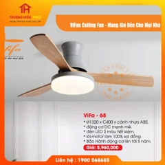 QUẠT TRẦN ĐÈN VIFAN CEILING VIFA 68