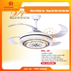 QUẠT TRẦN ĐÈN VIFAN CEILING VIFA 69