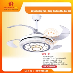 QUẠT TRẦN ĐÈN VIFAN CEILING VIFA 71