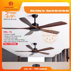 QUẠT TRẦN ĐÈN VIFAN CEILING VIFA 76