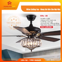 QUẠT TRẦN ĐÈN VIFAN CEILING VIFA 85