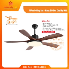 QUẠT TRẦN ĐÈN VIFAN CEILING VIFA 94