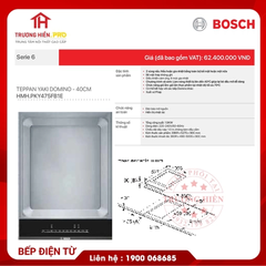 BẾP ĐIỆN TỪ BOSCH PKY475FB1E