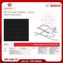 BẾP ĐIỆN TỪ BOSCH PXY601JW1E