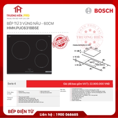 BẾP ĐIỆN TỪ BOSCH PUC631BB5E