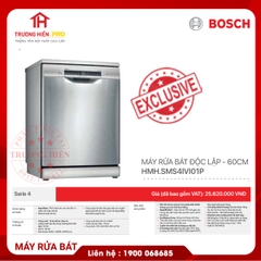 MÁY RỬA BÁT ĐỘC LẬP BOSCH SMS4IVI01P