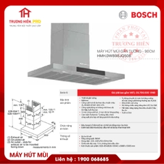 MÁY HÚT MÙI GẮN TƯỜNG BOSCH DWB98JQ50B