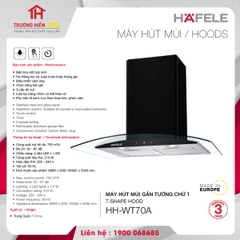 MÁY HÚT MÙI GẮN TƯỜNG HAFELE HH-WT70A