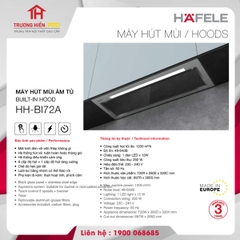 MÁY HÚT MÙI ÂM TỦ HAFELE HH-BI72A